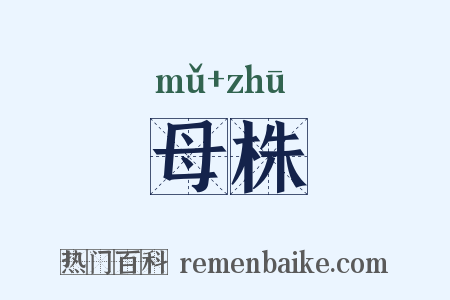 母株是什么意思的图片